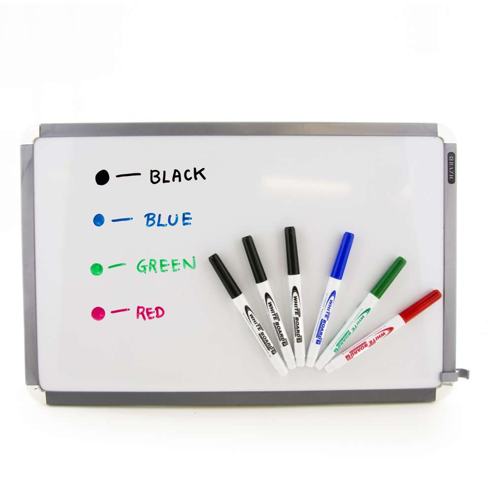 Fine Tip Assorted Color Dry-Erase Marker (6/Pack)