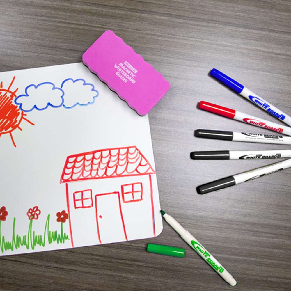 Fine Tip Assorted Color Dry-Erase Marker (6/Pack)