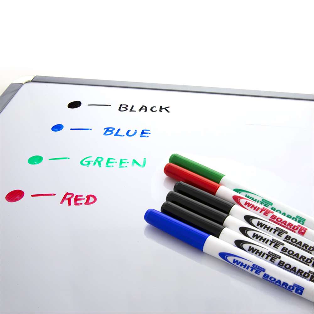 Fine Tip Assorted Color Dry-Erase Marker (6/Pack)