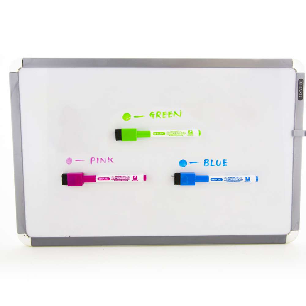 Magnetic Bright Color Dry-Erase Markers (3/Pack)