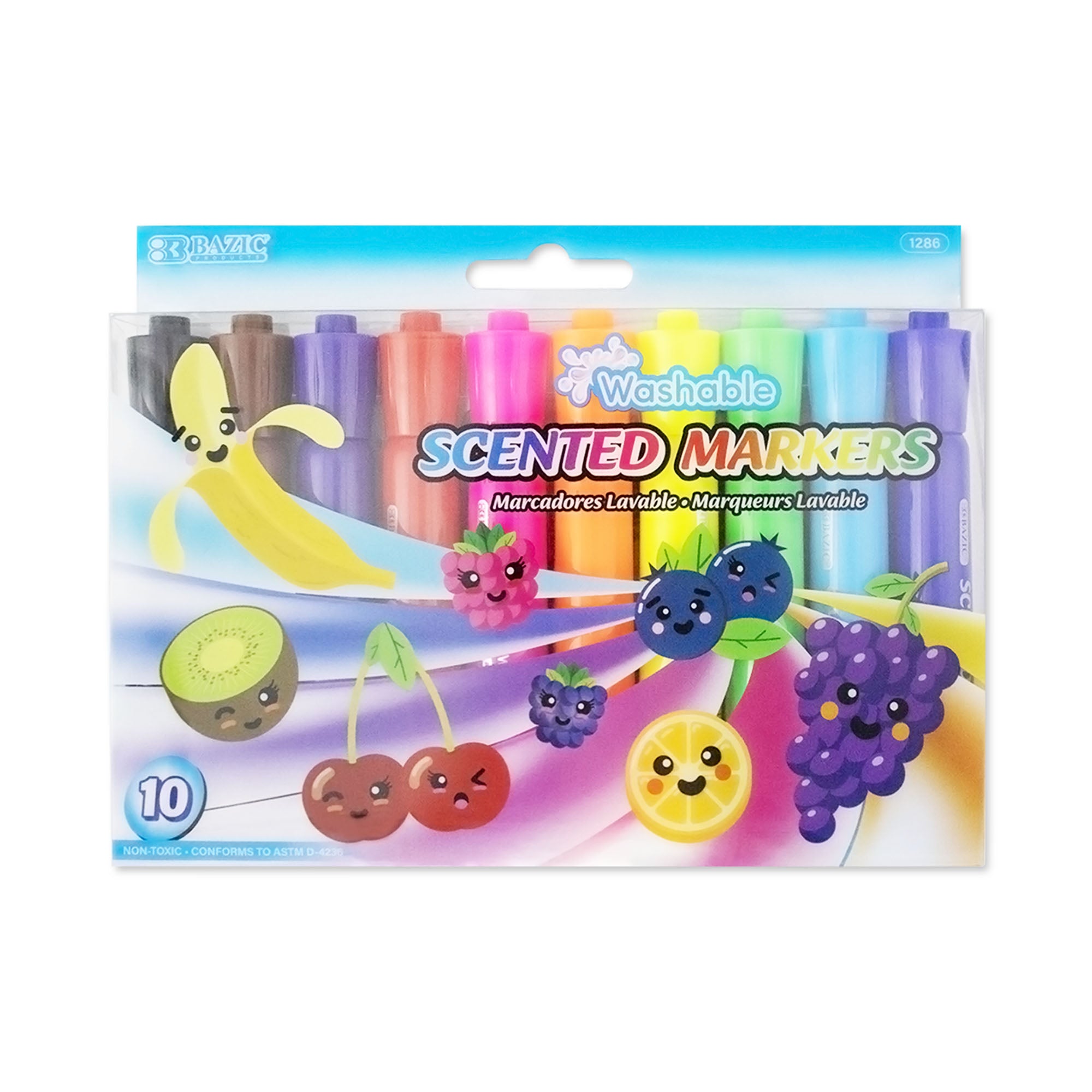 Washable Scented Markers 10 Color