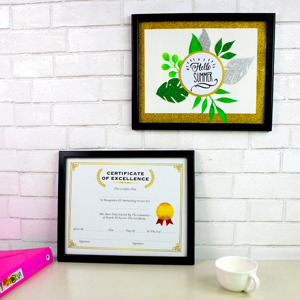 11" X 14" Multipurpose Certificate Frame w/ Glass Cover