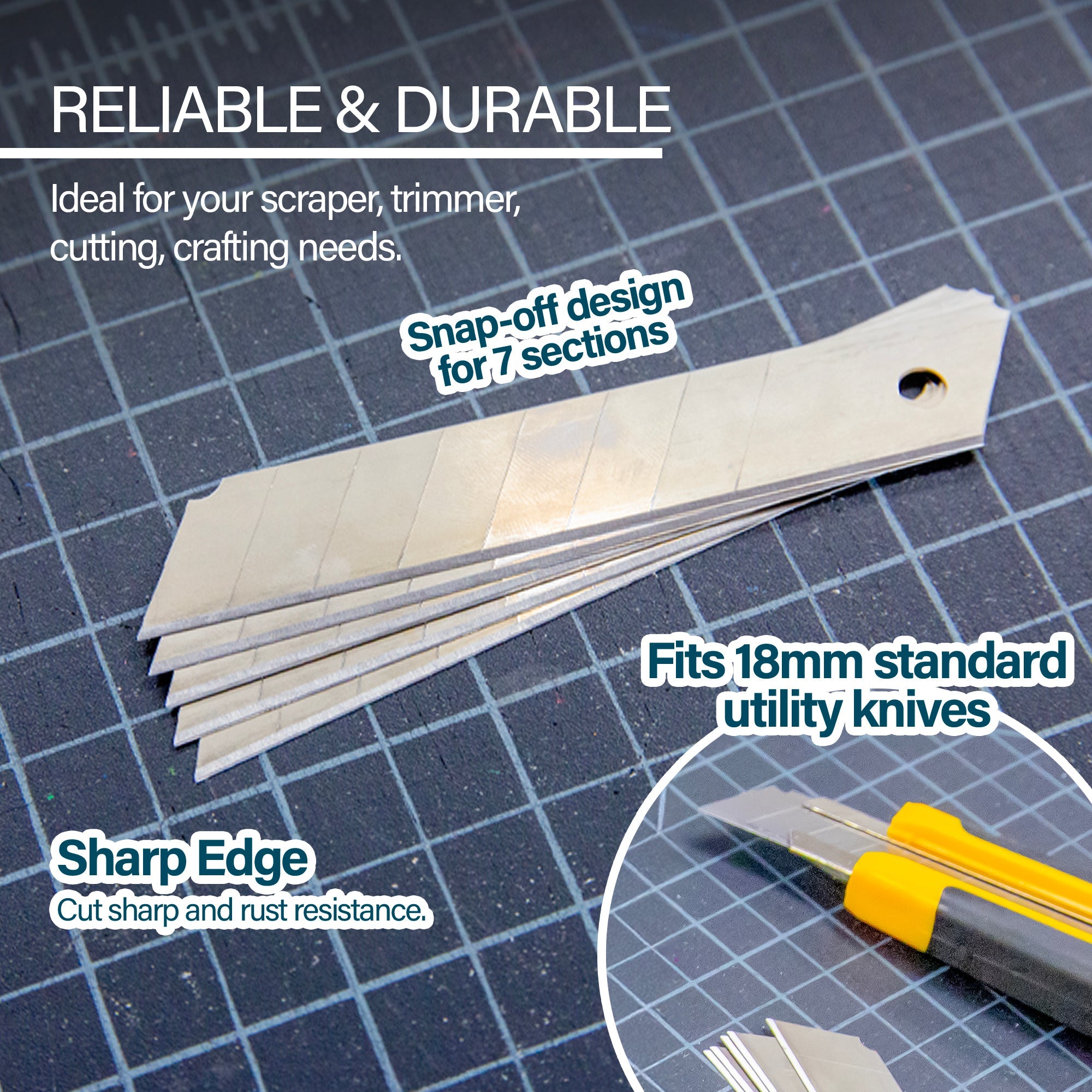 Replacement Cutter Blades w/ Tube (8/Tube)