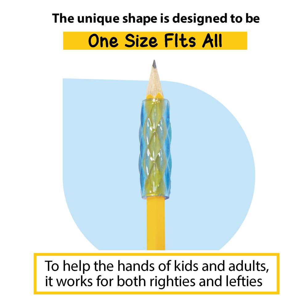 Pen Grip Shape Gel Pencil (8/Pack)