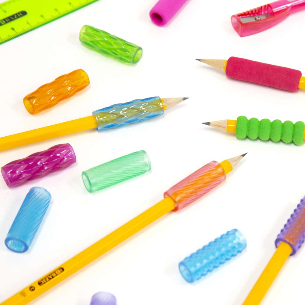 Pen Grip Shape Gel Pencil (8/Pack)