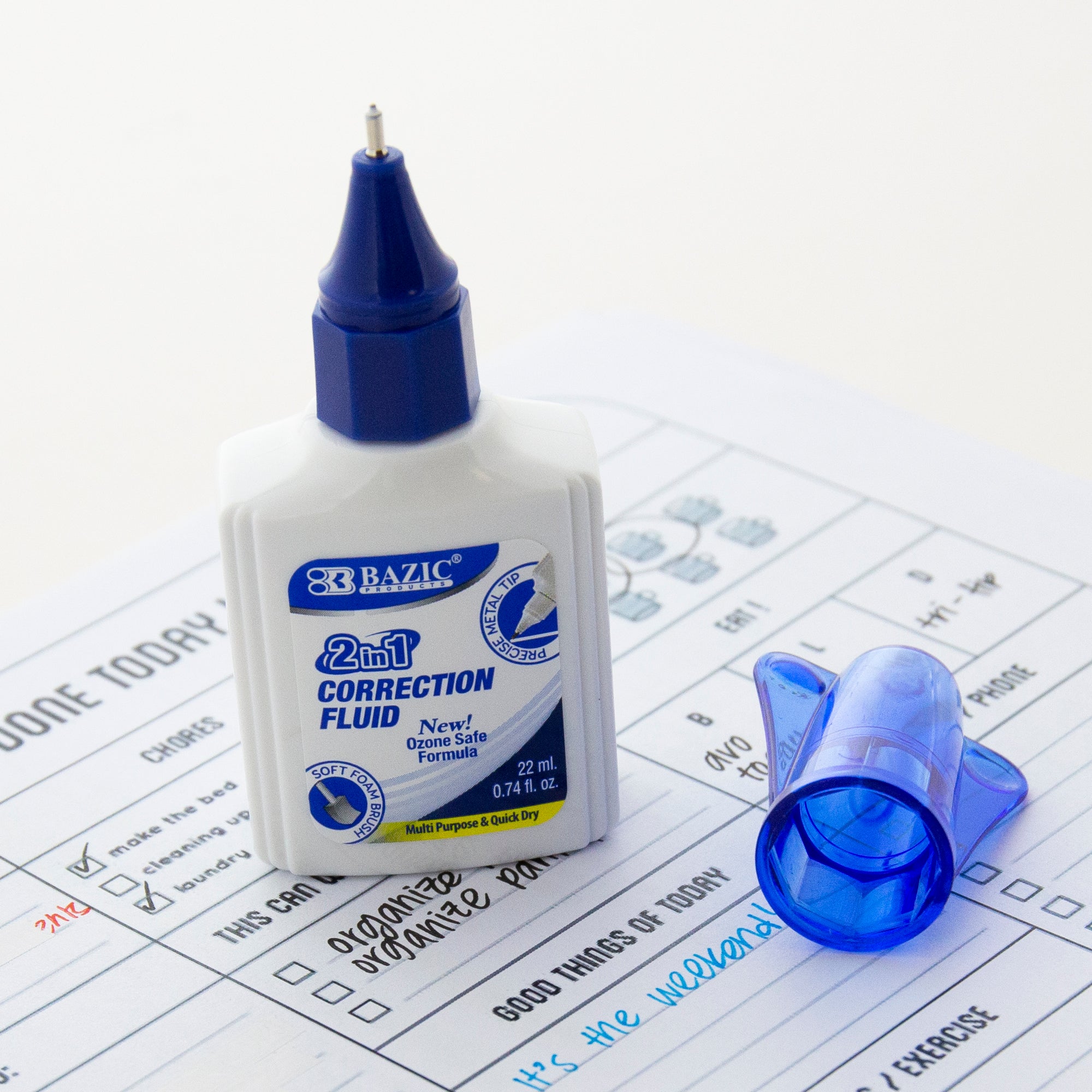 2 in 1 Correction Foam Brush & Pen Tip (22 mL)