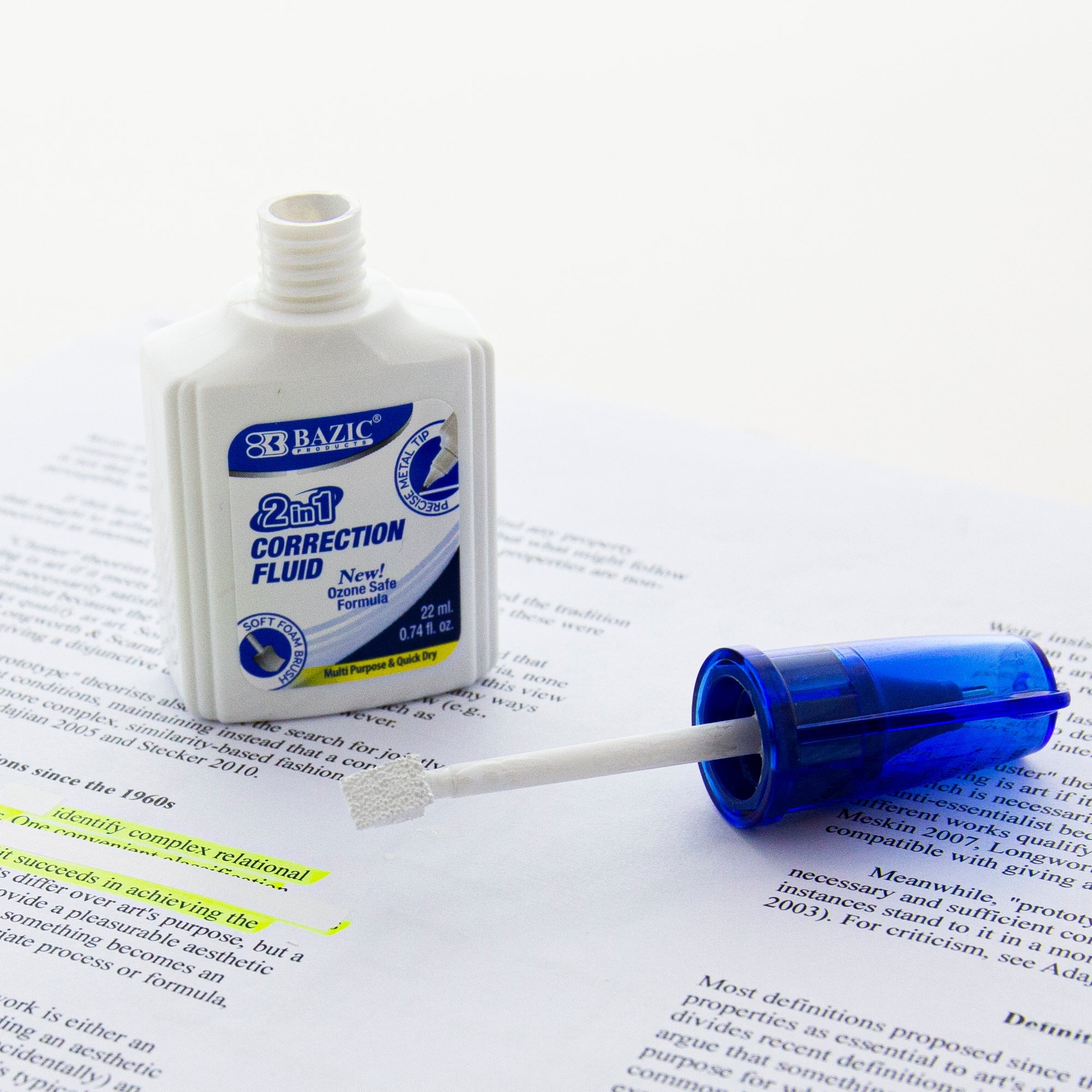 2 in 1 Correction Foam Brush & Pen Tip (22 mL)