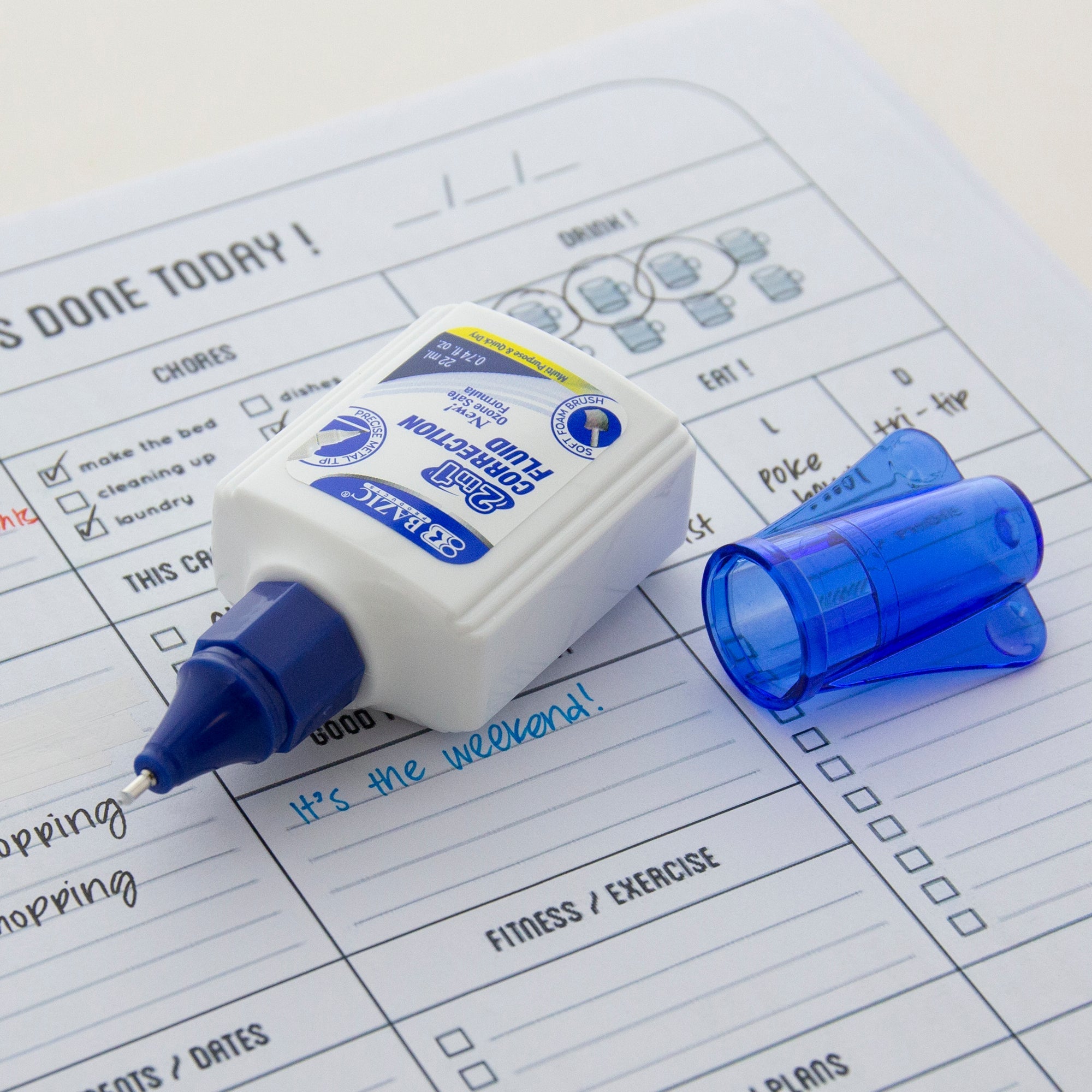 2 in 1 Correction Foam Brush & Pen Tip (22 mL)
