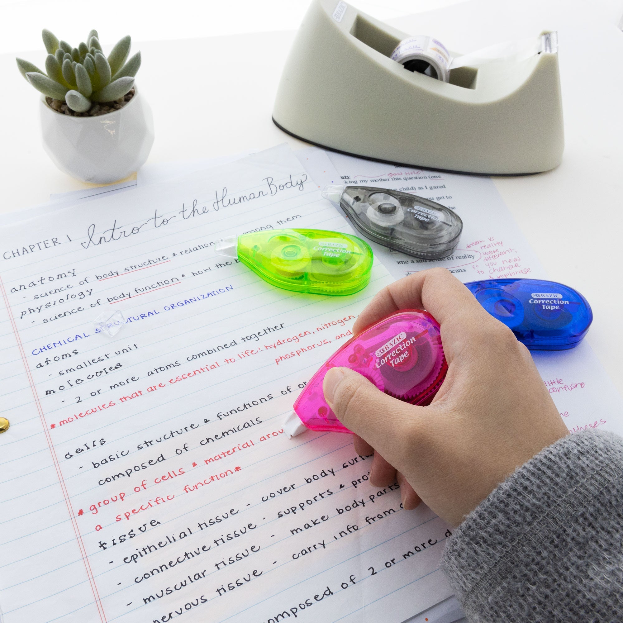 BAZIC Correction Tape 5 mm x 236"