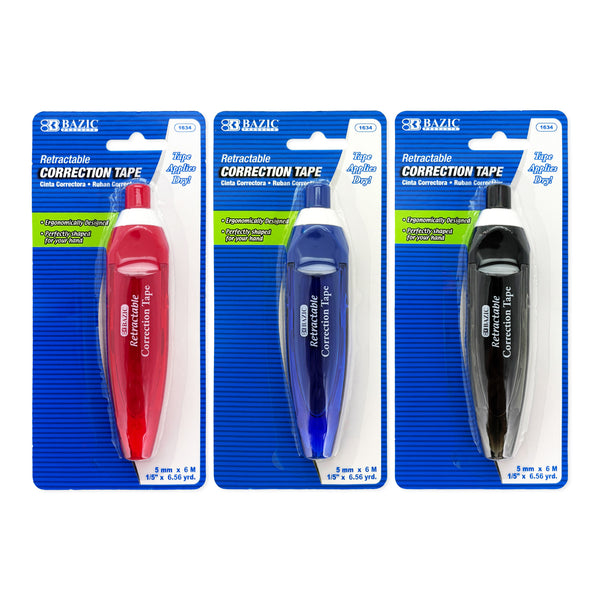 5 mm x 196" Retractable Correction Tape