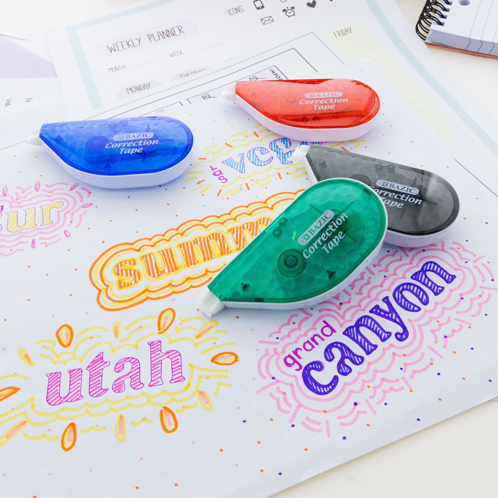 BAZIC 5 mm x 236" Correction Tape