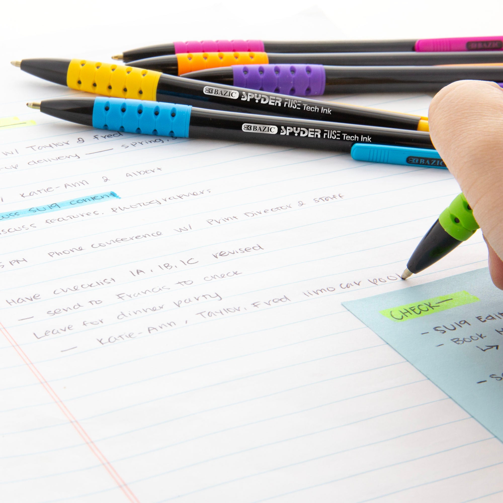 Spyder FUSE Tech Ink Retractable Pen (4/Pack)