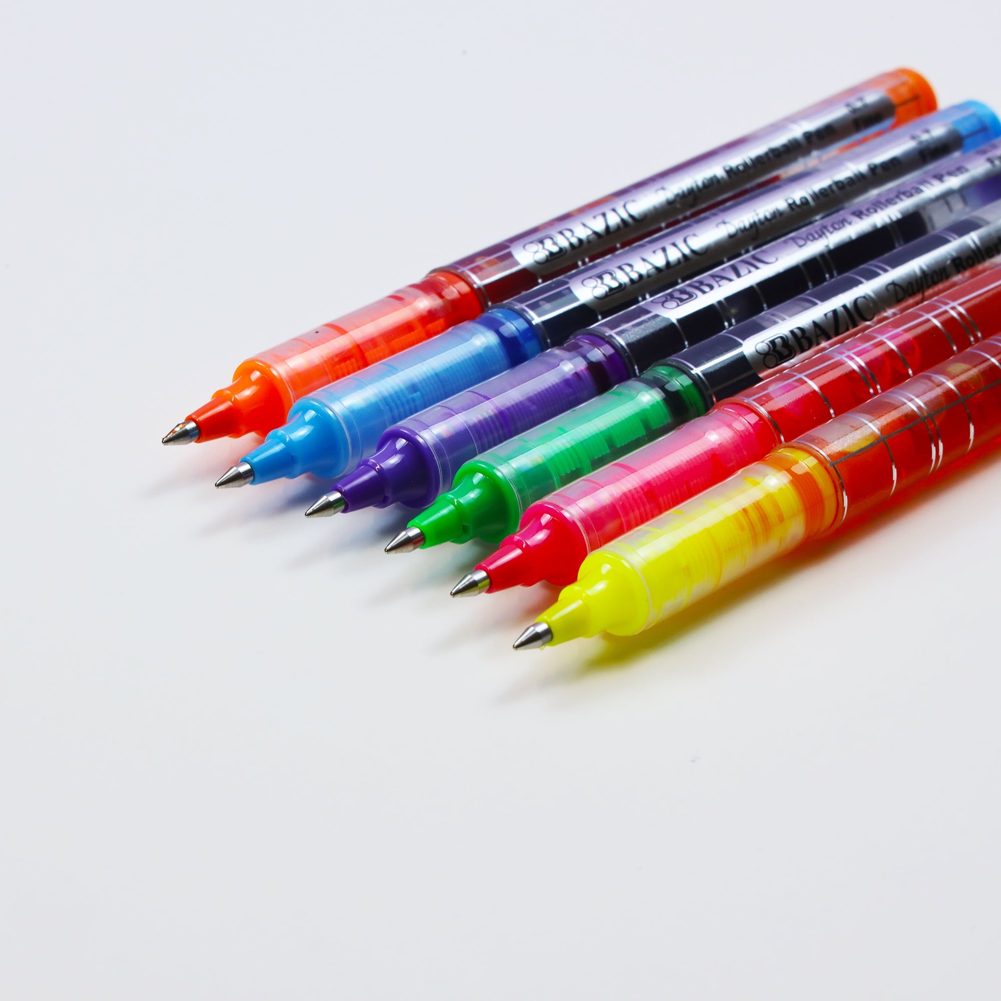 Dayton 6 Color Rollerball Pen w/ Metal Clip