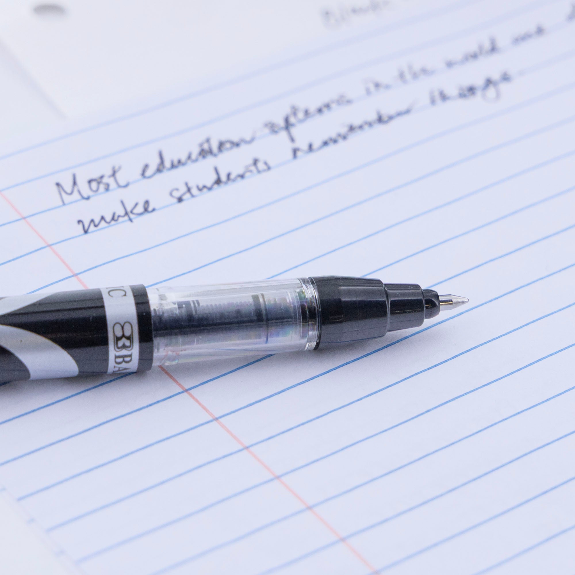 Royal Black Rollerball Pen (3/Pack)