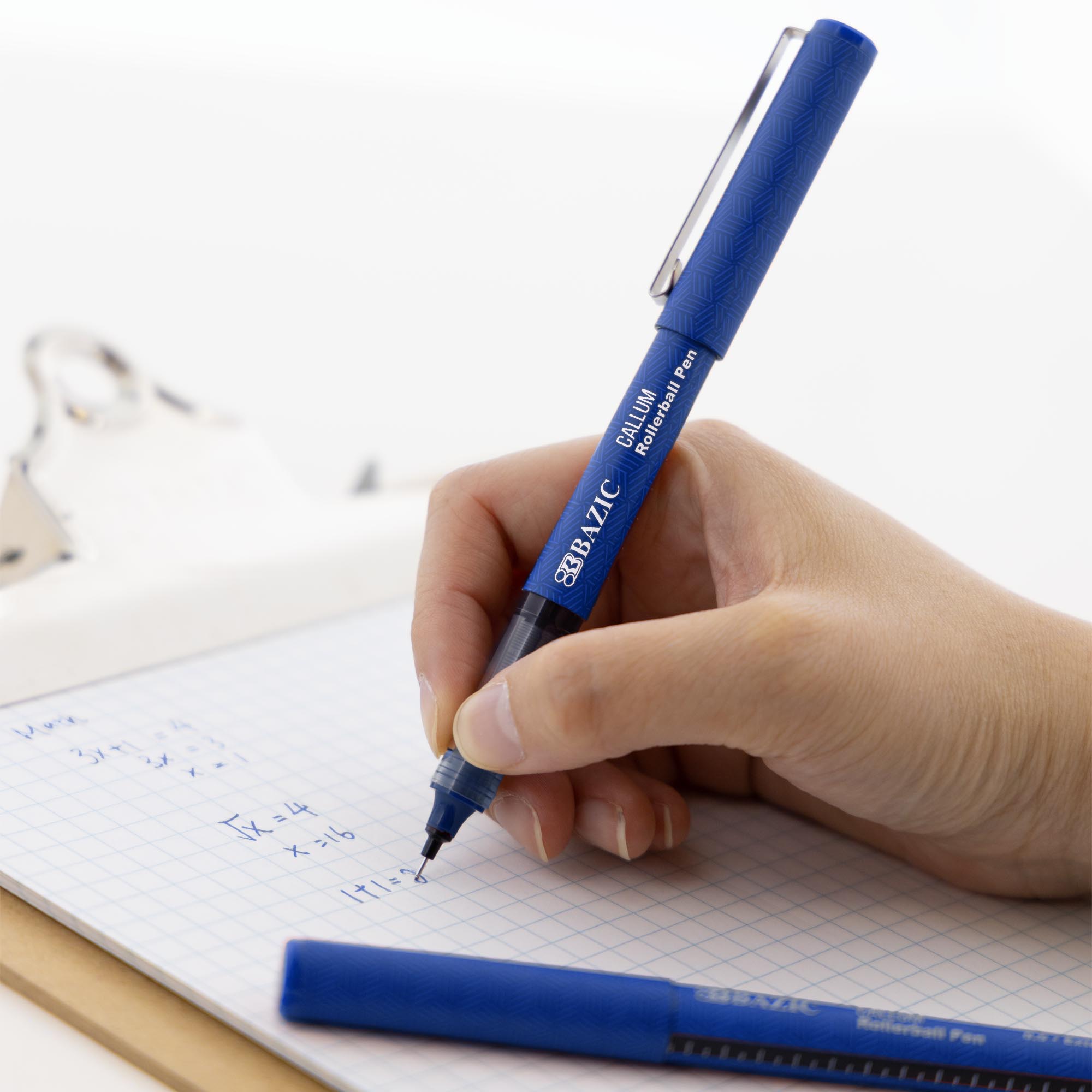 Callum Blue Needle-Tip Rollerball Pen (2/Pack)