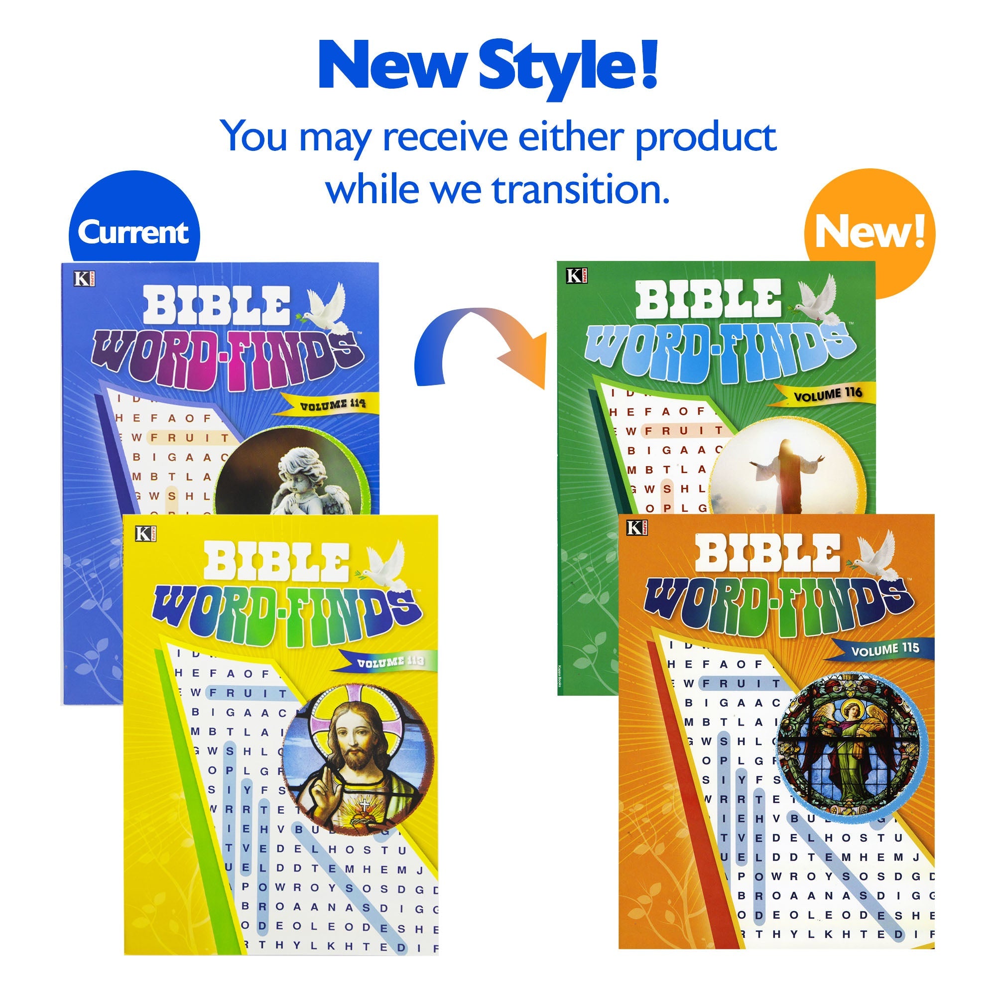 KAPPA Bible Series Word Finds Puzzle Book