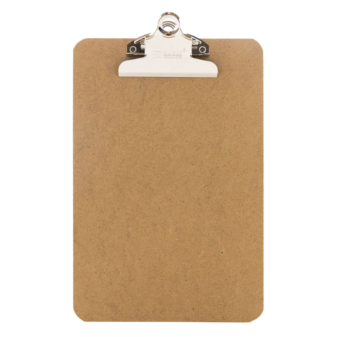 Memo Size Hardboard Clipboard w/ Sturdy Spring Clip