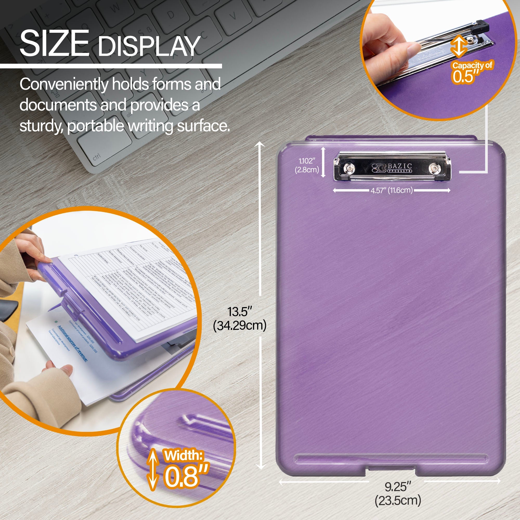 Clipboard Storage Case - Translucent