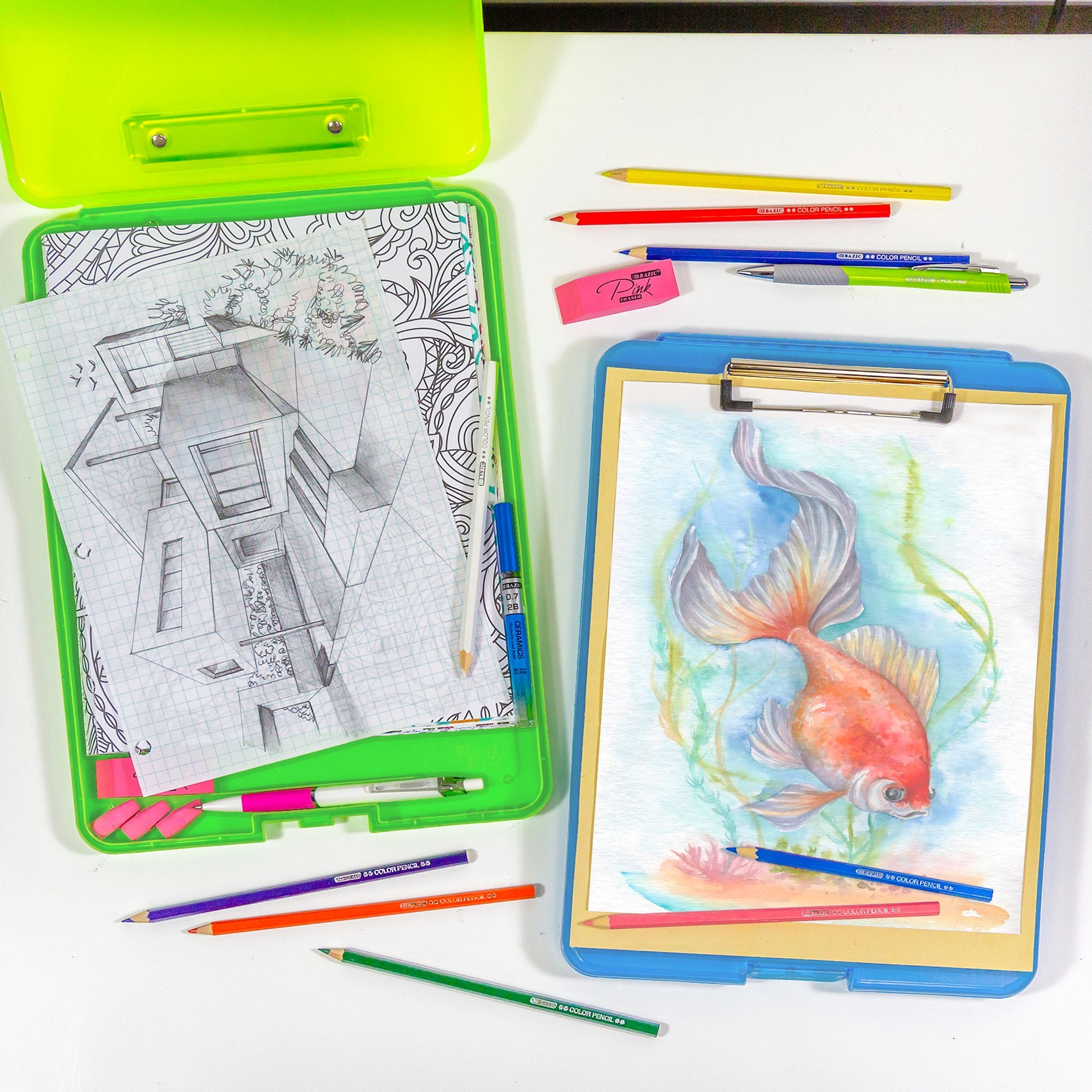 Clipboard Storage Case - Translucent