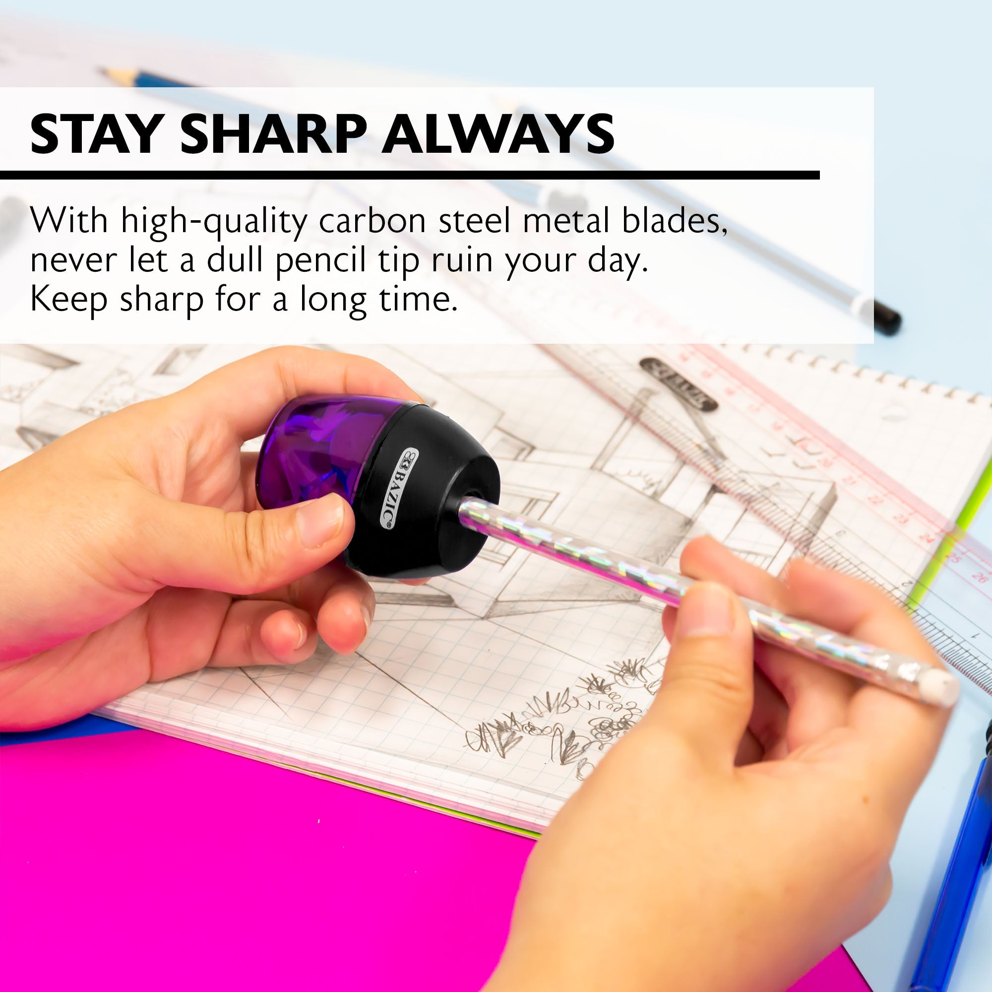 Axel Sharpener w/ Receptacle