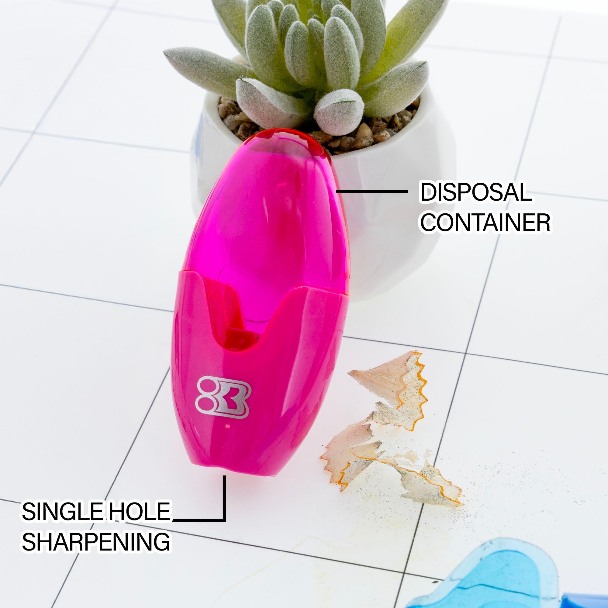 Noah Sharpener w/ Receptacle (3/Pack)