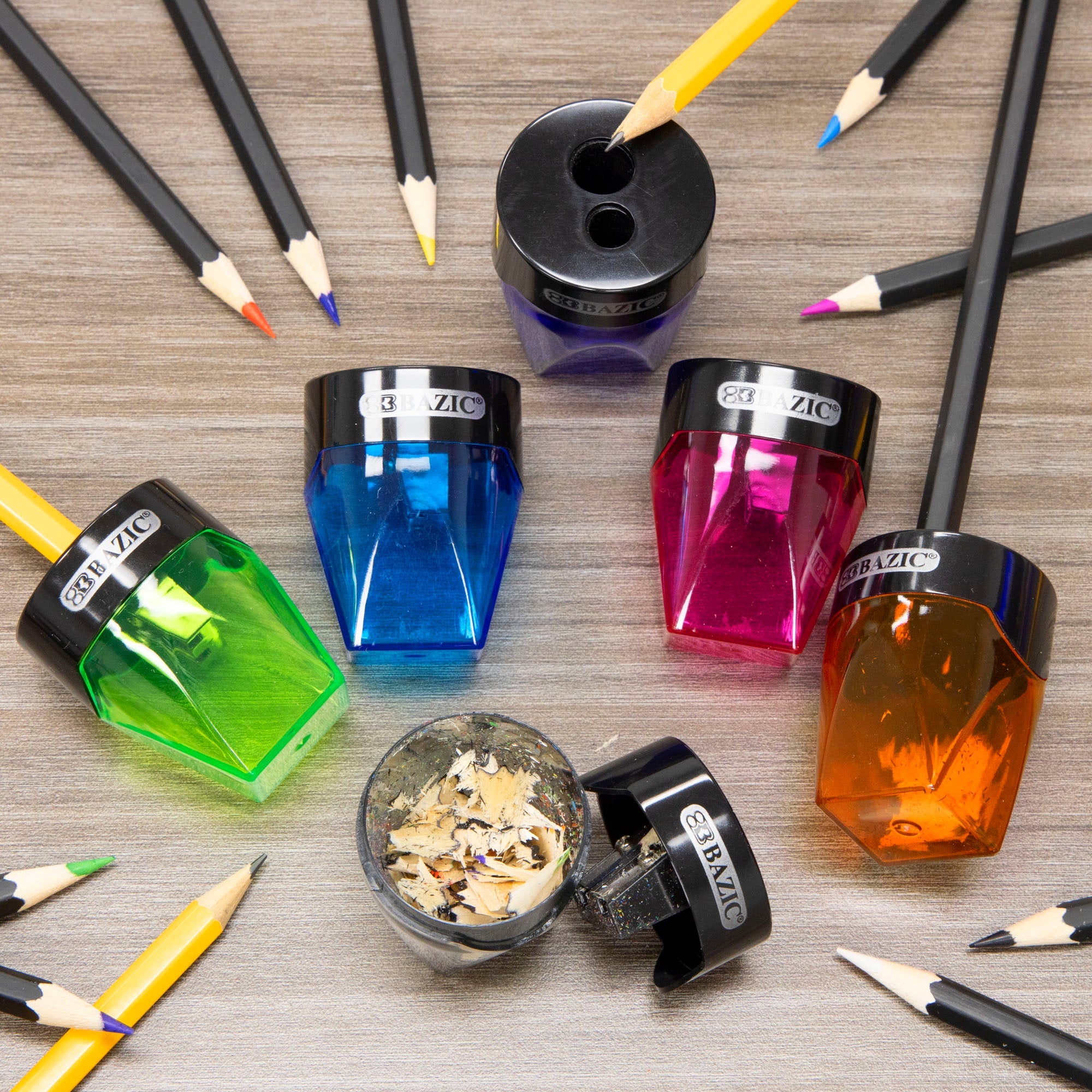 Quinn Dual Hole Sharpener w/ Diamond Receptacle