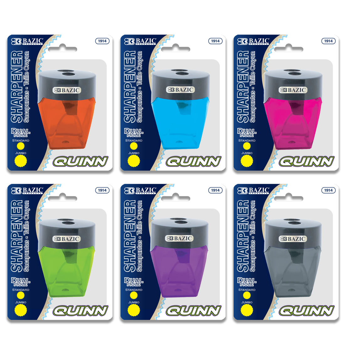 Quinn Dual Hole Sharpener w/ Diamond Receptacle