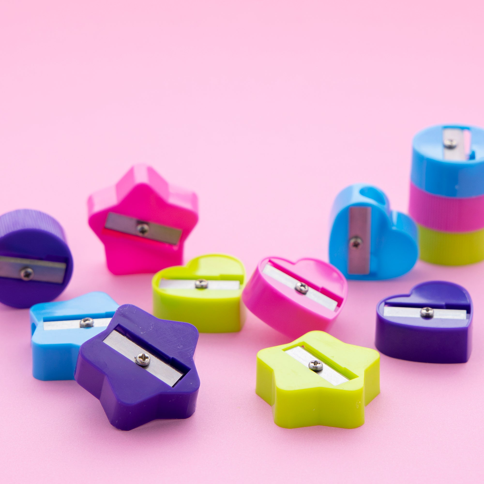 Fun Shaped Pencil Sharpener (12/Pack)