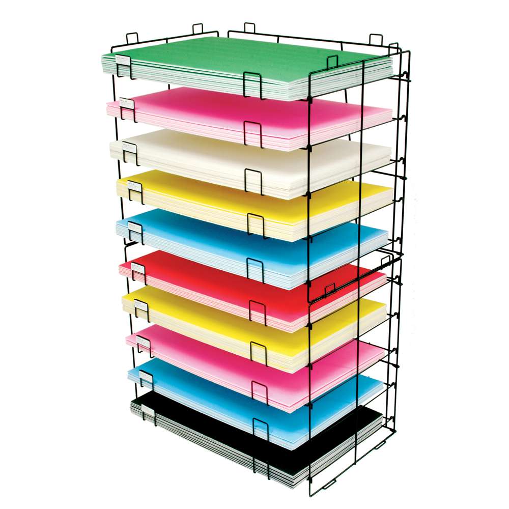 10-Slots Foam Board Display Rack Art Drying Rack 20" X 30"