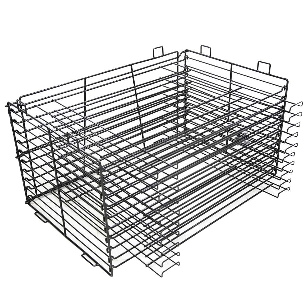 22" X 28" 10-Slots Poster Board Display Rack Art Drying Rack