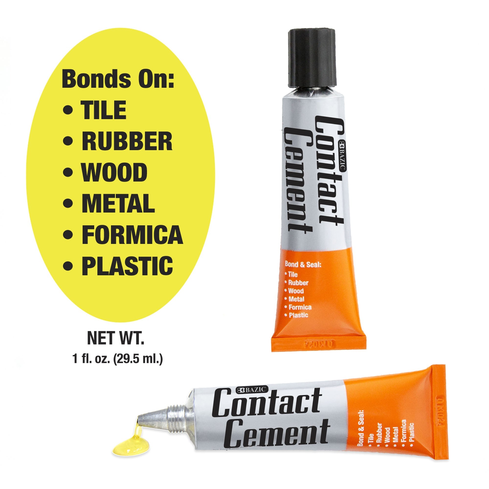 Contact Cement Adhesive 1 FL OZ (30 mL)
