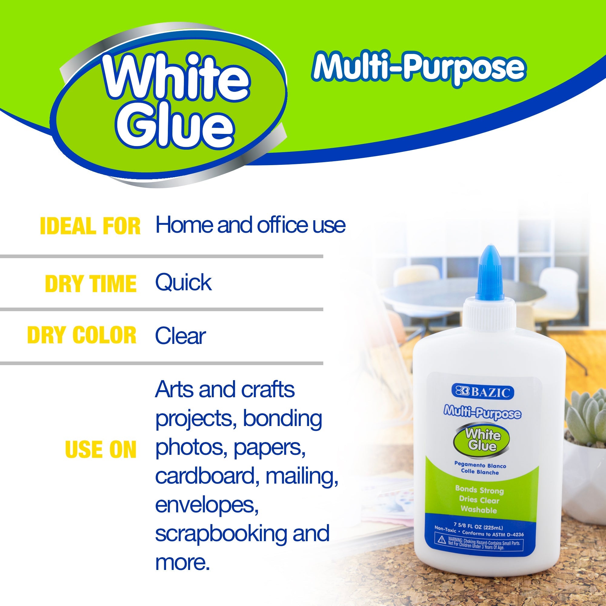 White Glue Jumbo 7 5/8 FL OZ (225 mL)