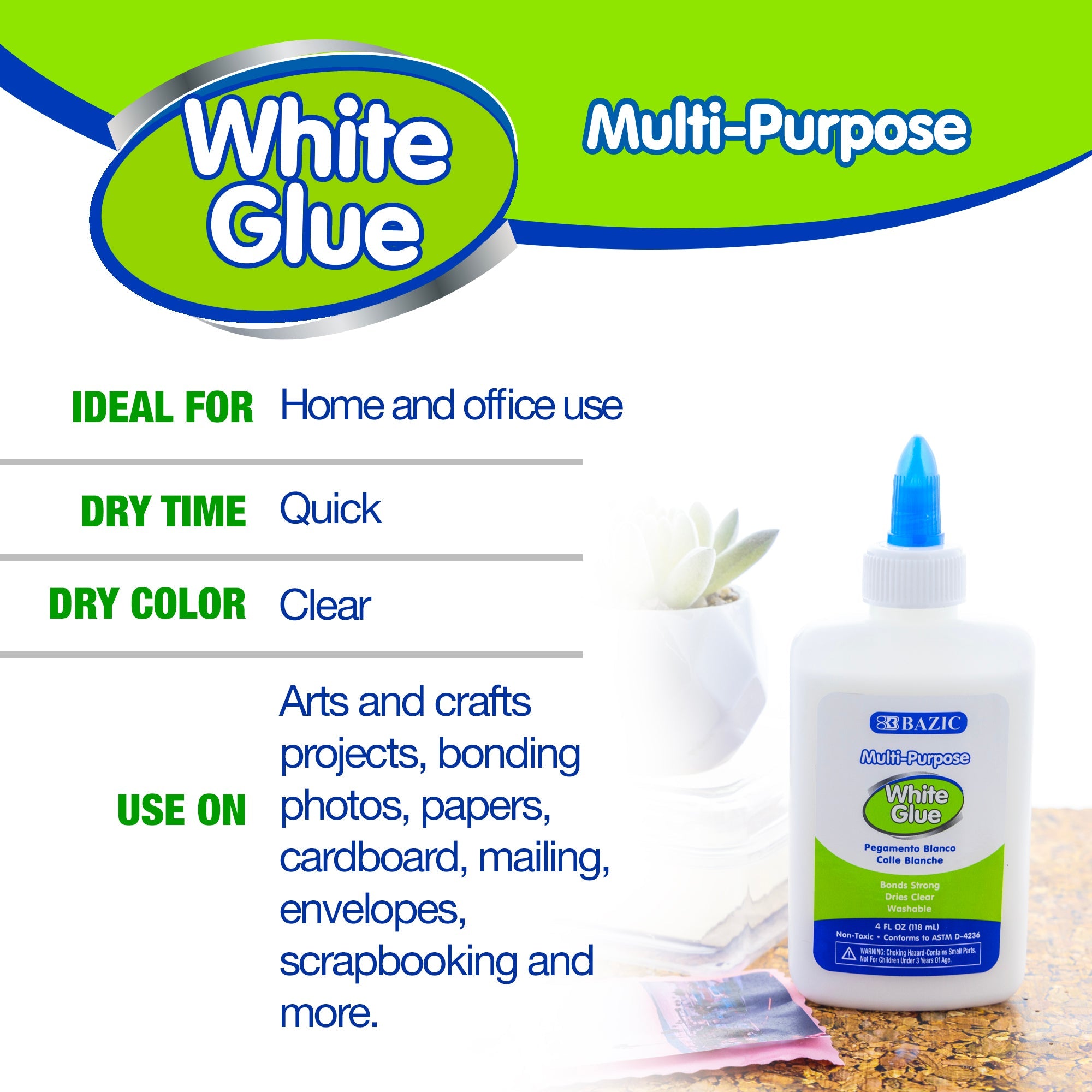 White Glue 4 FL OZ (118 mL)