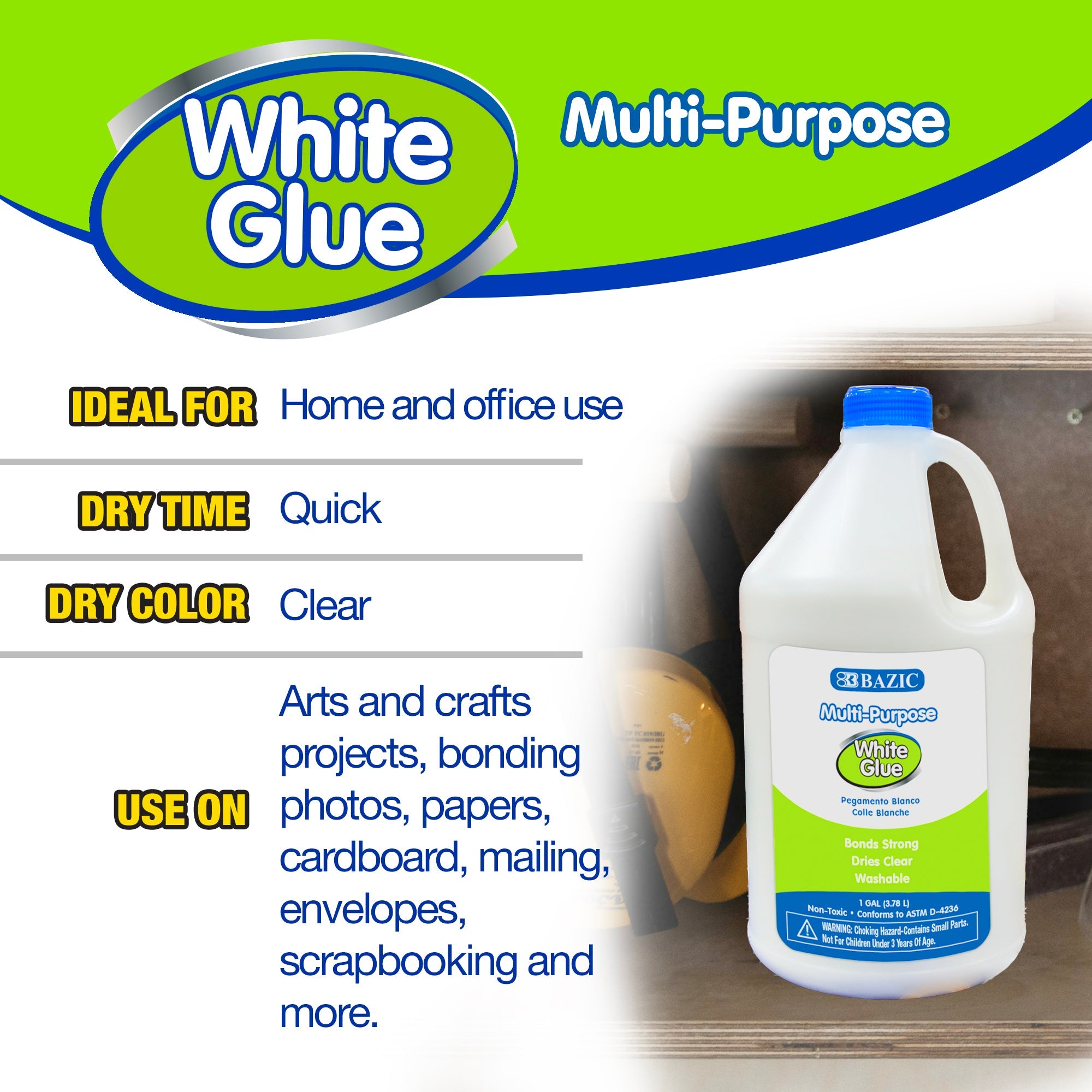 White Glue 1 Gallon