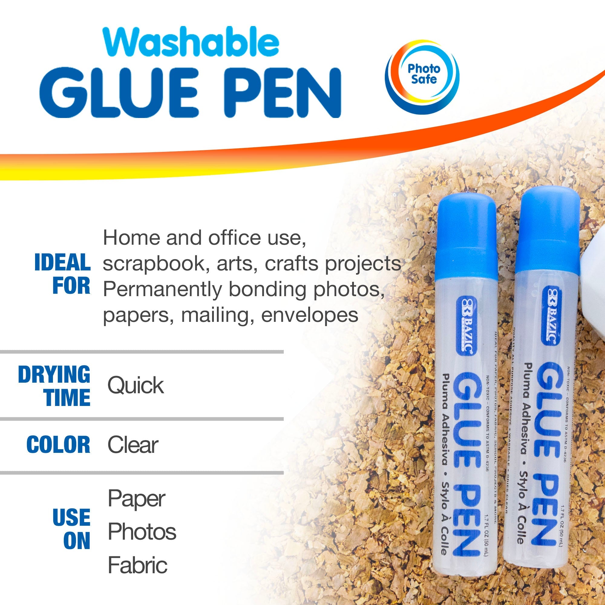 Glue Pen 1.7 FL OZ (50 mL) (3/Pack)
