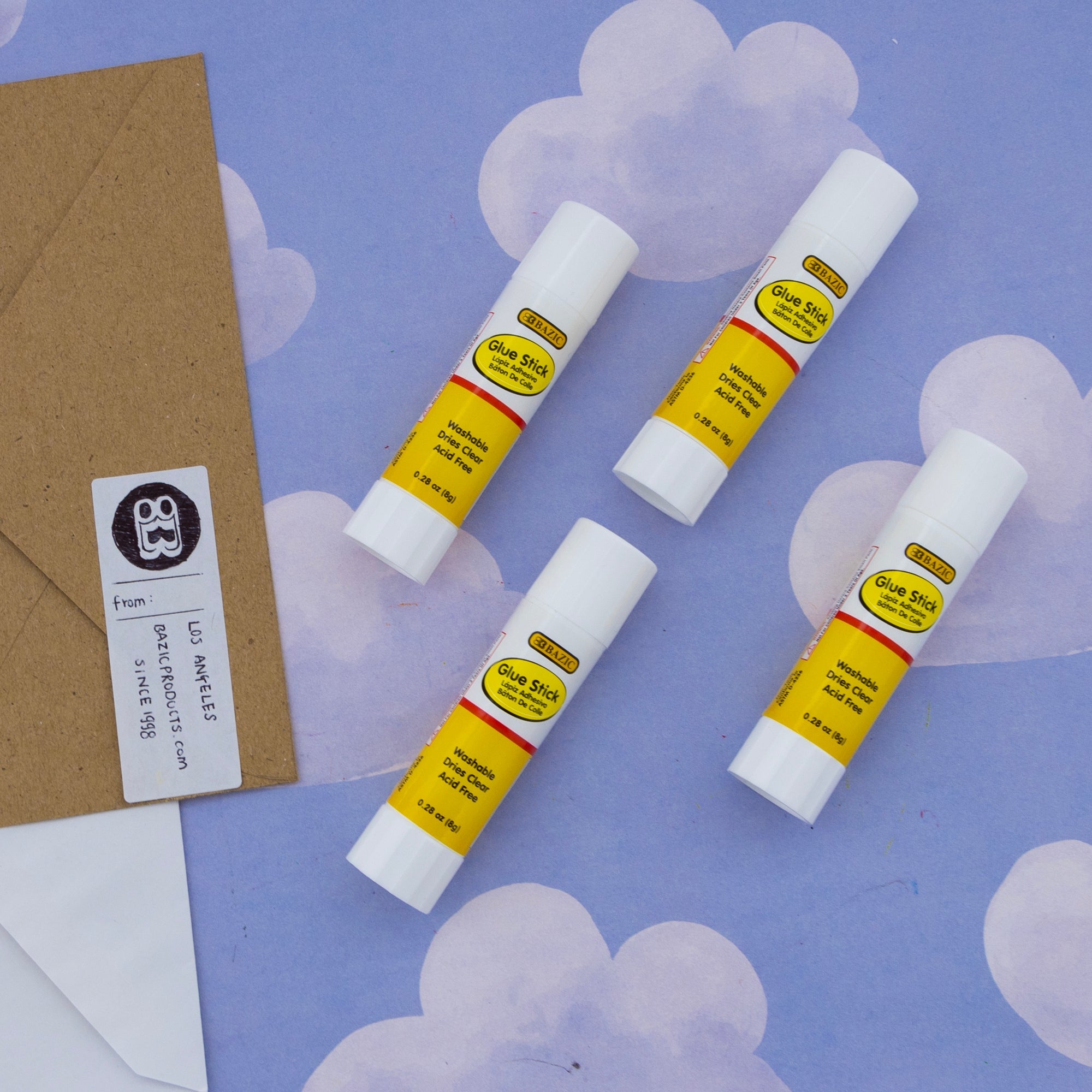Glue Stick All Purpose 0.28 Oz (8g)(30/Pack)