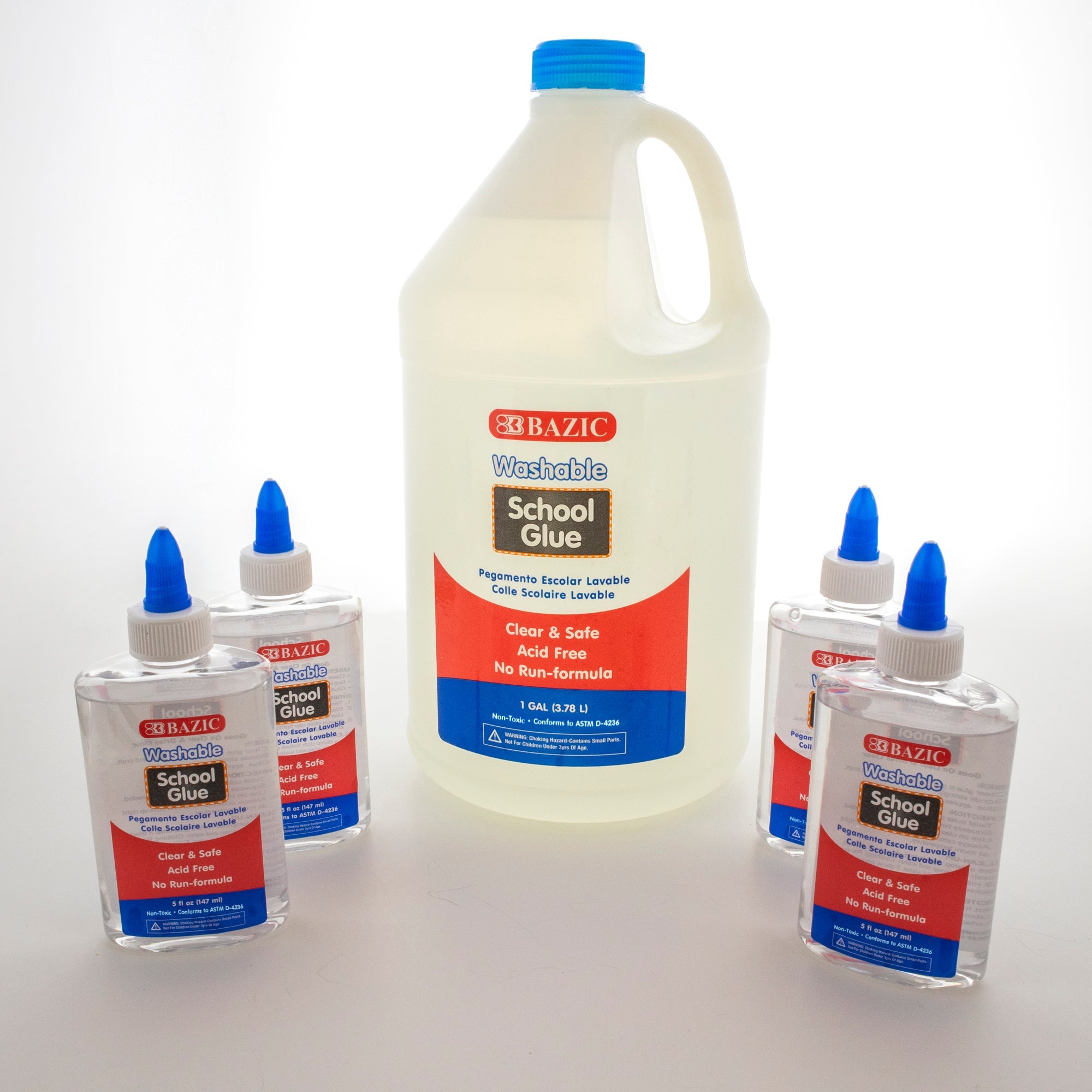 Clear Washable School Glue 1 Gallon