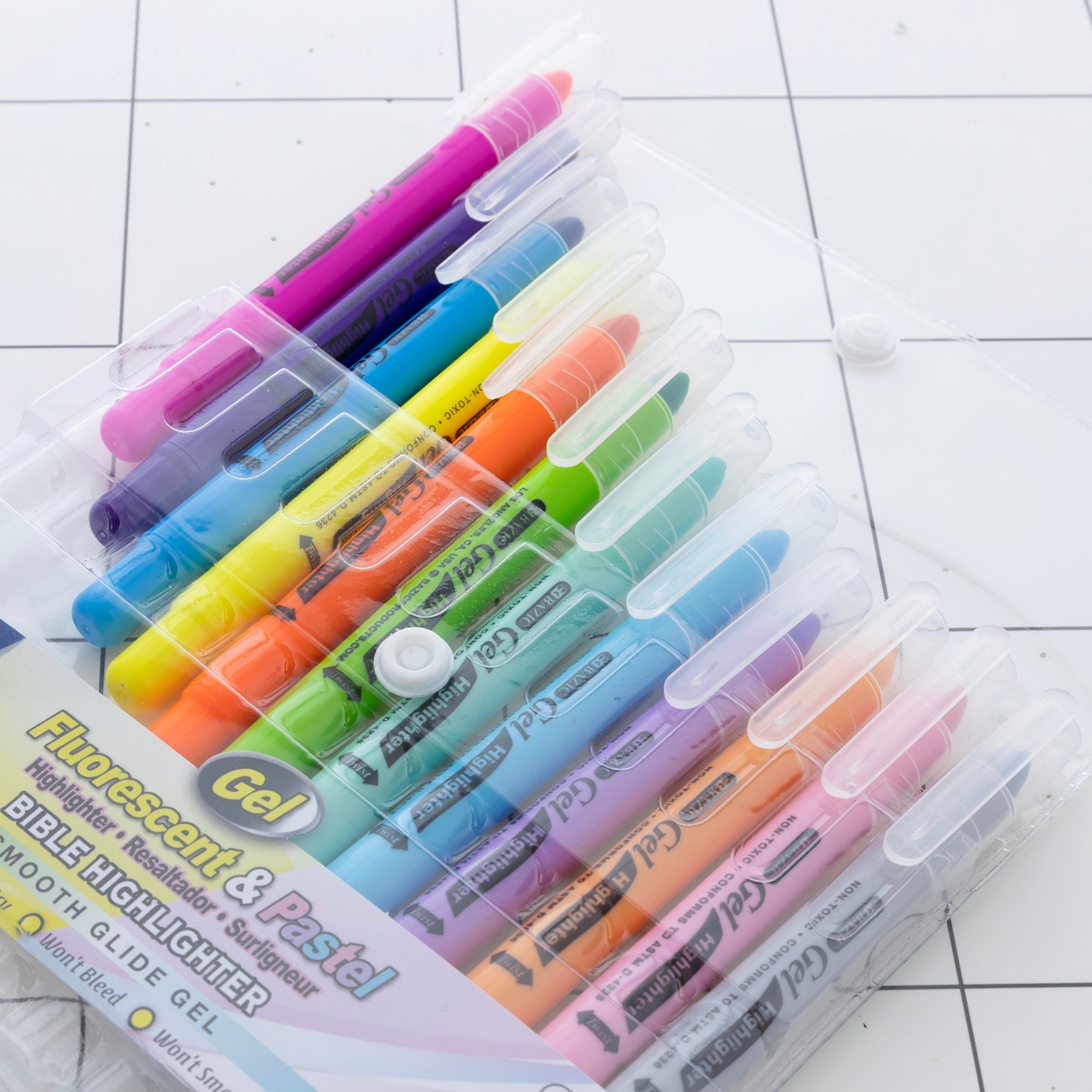 Gel Bible Highlighter 12 Color