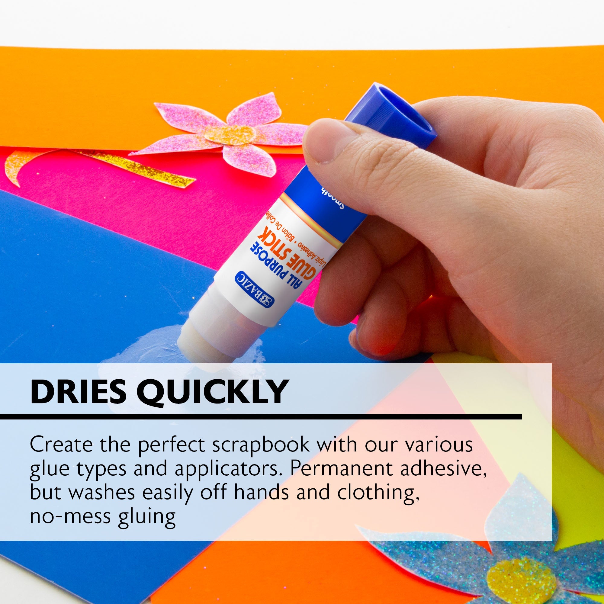 Glue Stick Premium 0.28 oz (8g)(4/Pack)
