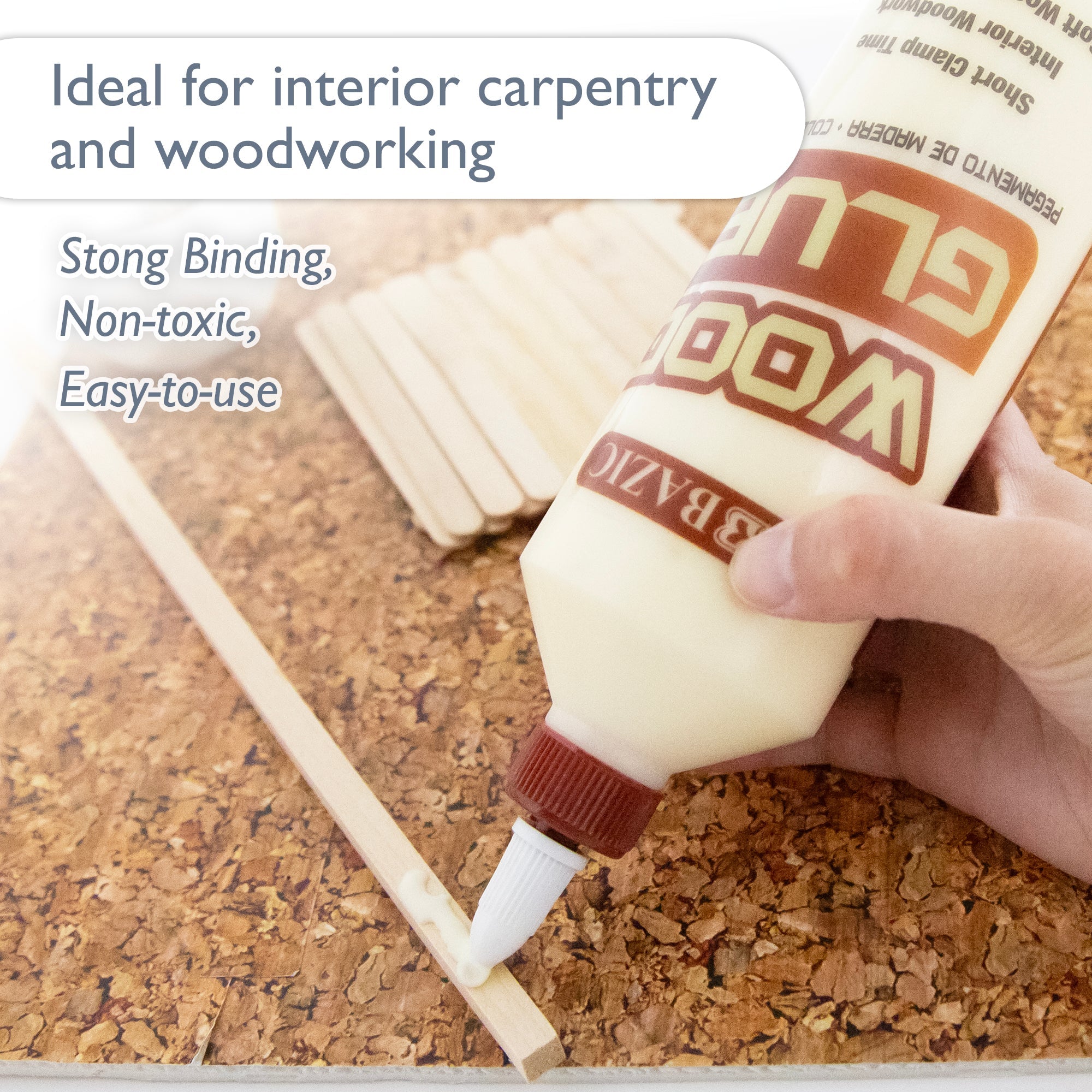 Wood Glue Jumbo Strong Bond 16 FL OZ (473 mL)