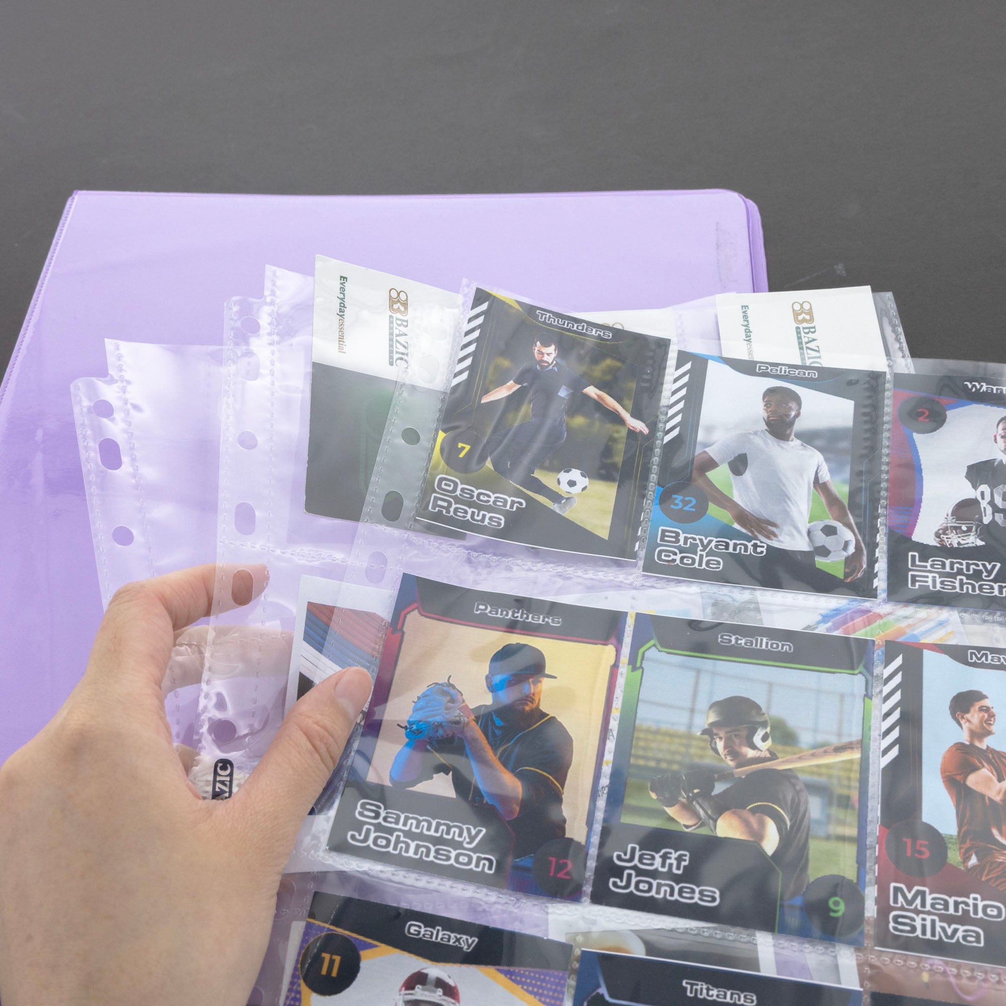 Trading Card Holders Top Loading 9-Pockets (100/Pack)