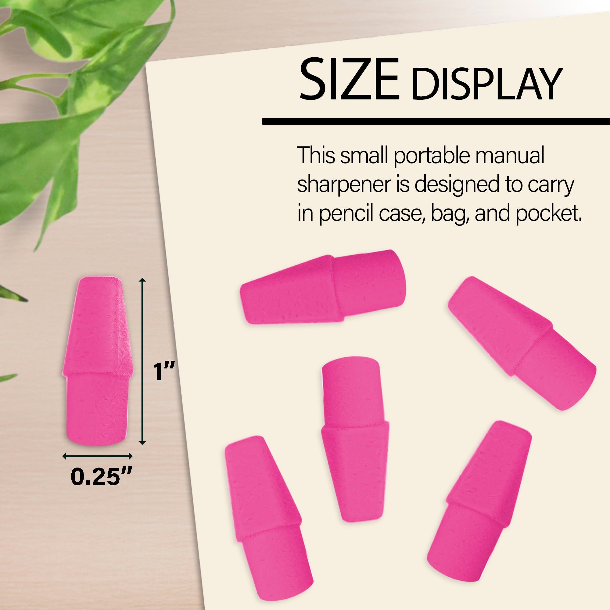 Pink Eraser Top (50/Pack)