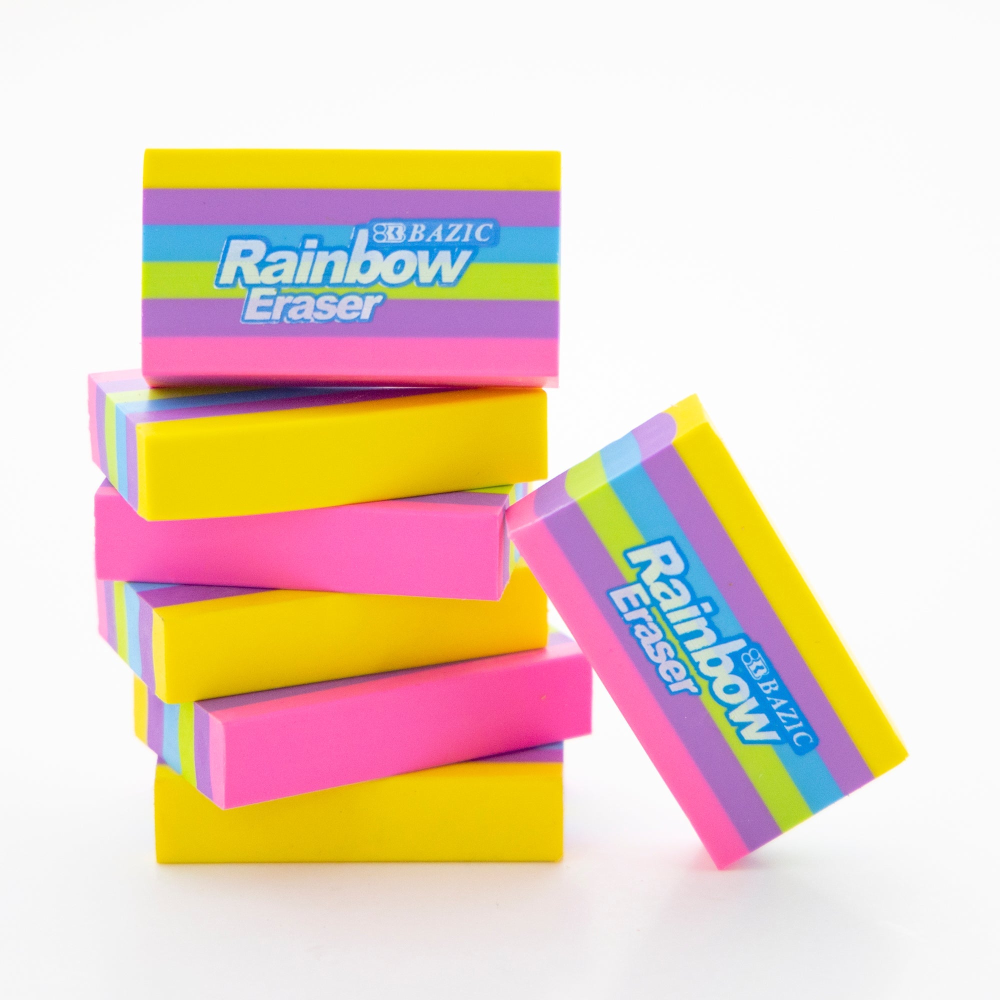 Rainbow Eraser (4/Pack)