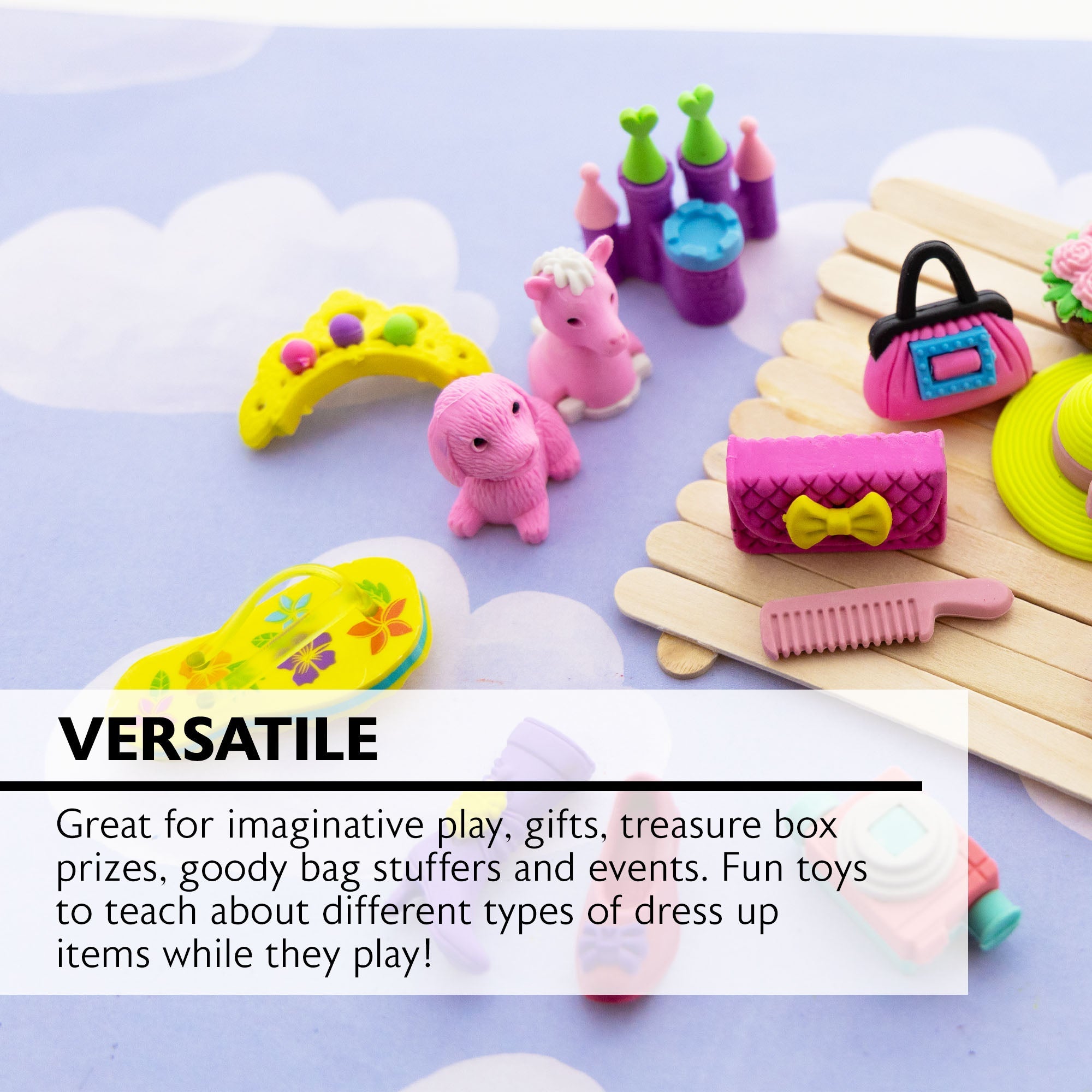 Princess Bash 3D Eraser Sets