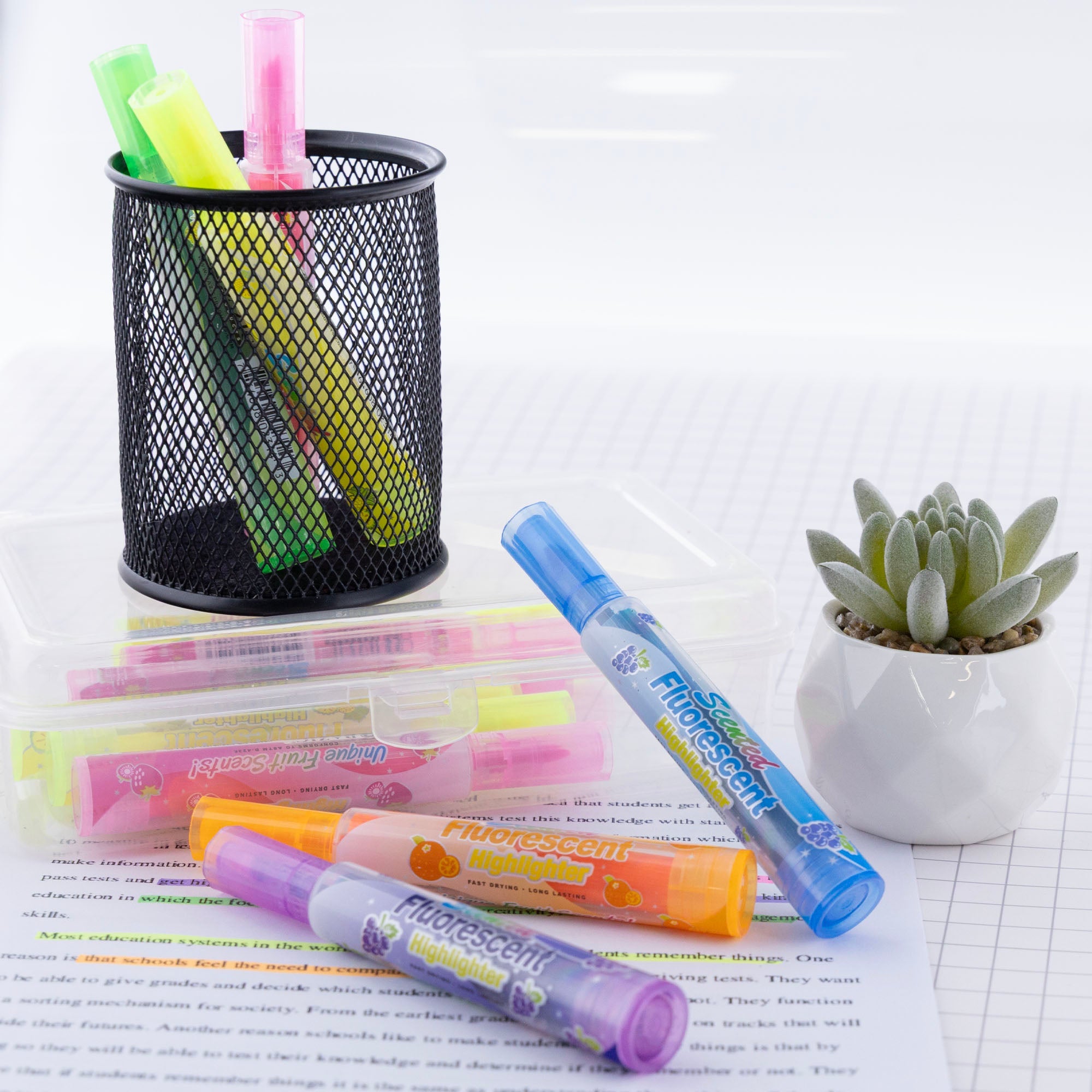 Fruit Scented Highlighters (3/Pack)