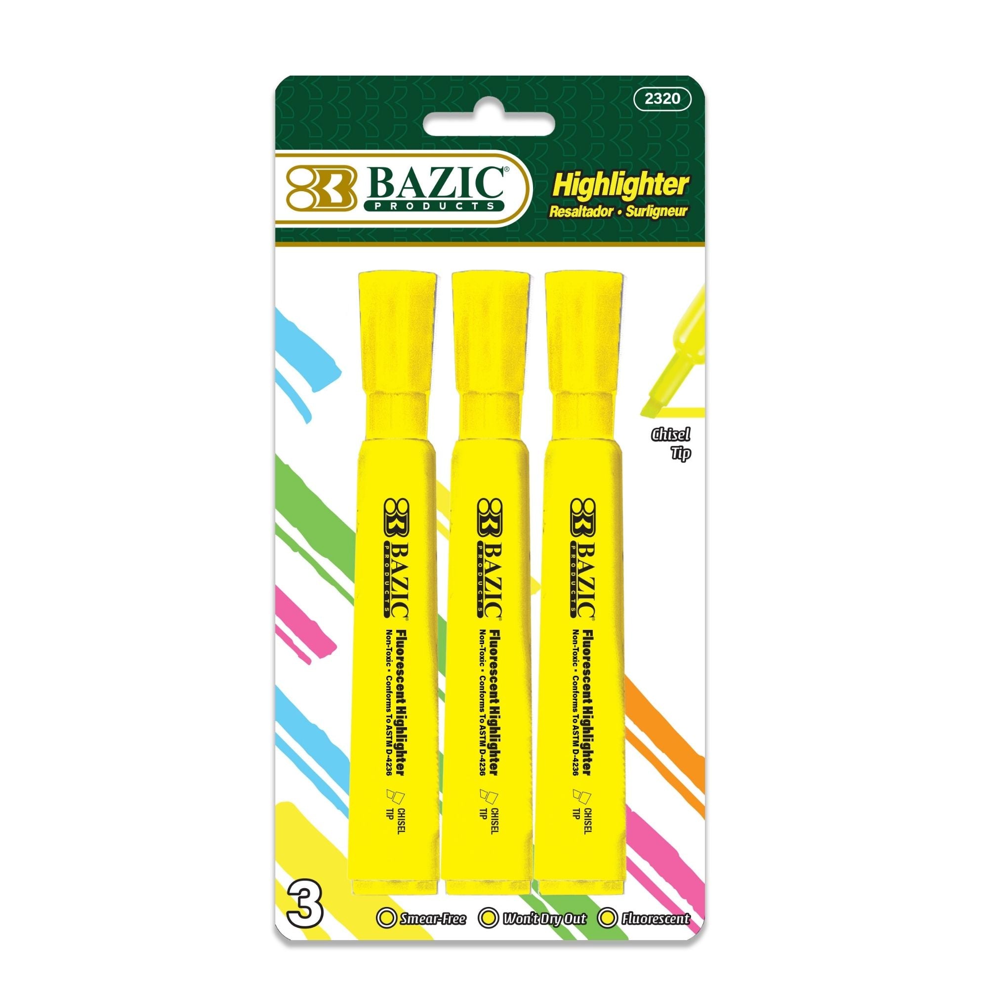 Yellow Highlighter Highlighter Pen For Books Yellow Pen Style