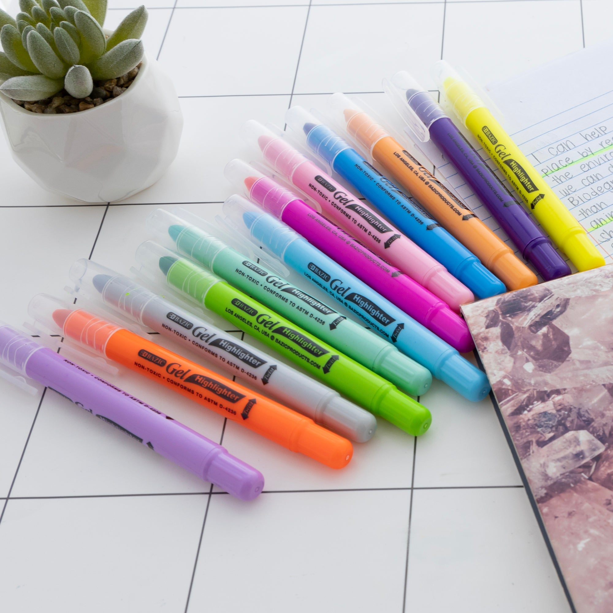 Gel Bible Highlighter 12 Color