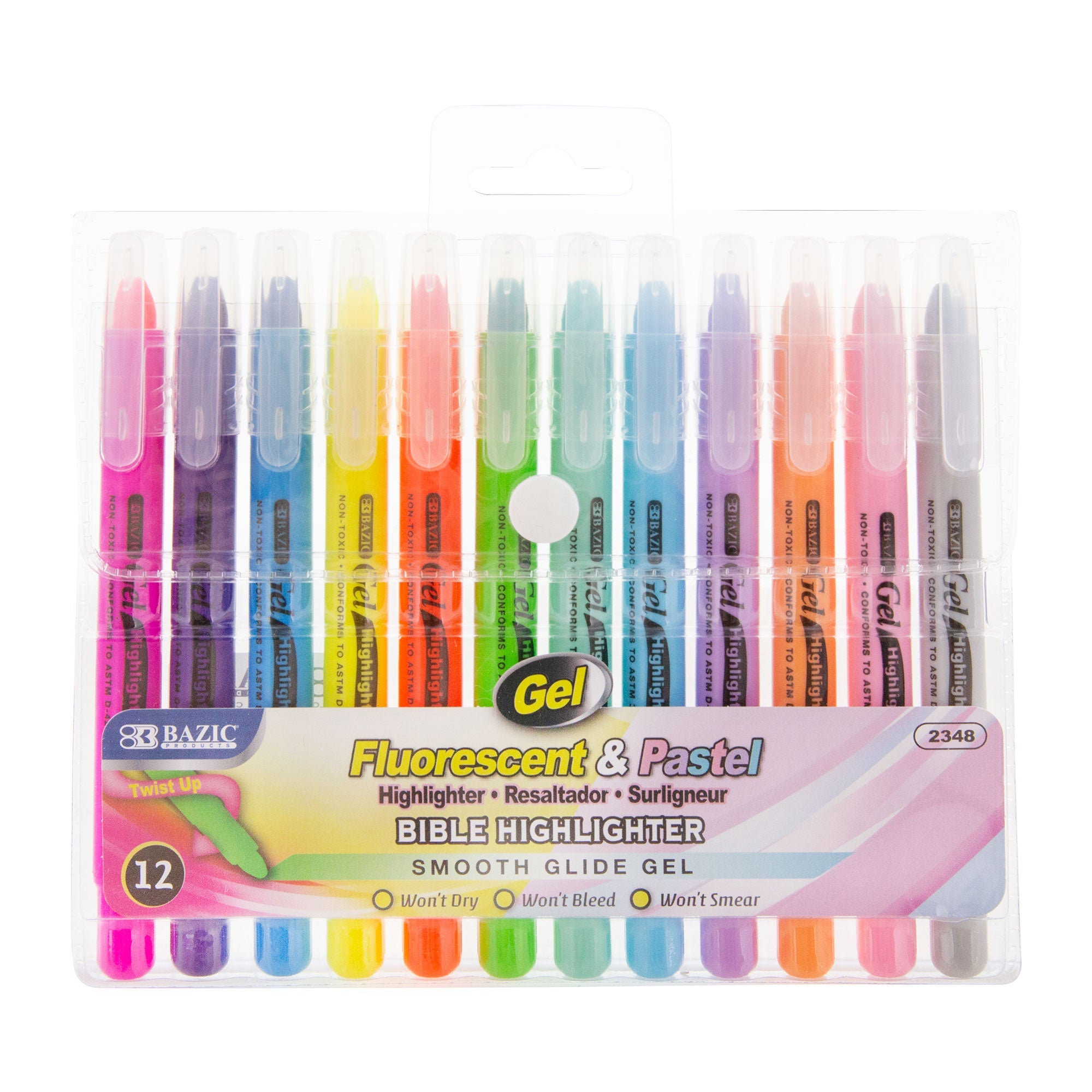 Gel Bible Highlighter 12 Color