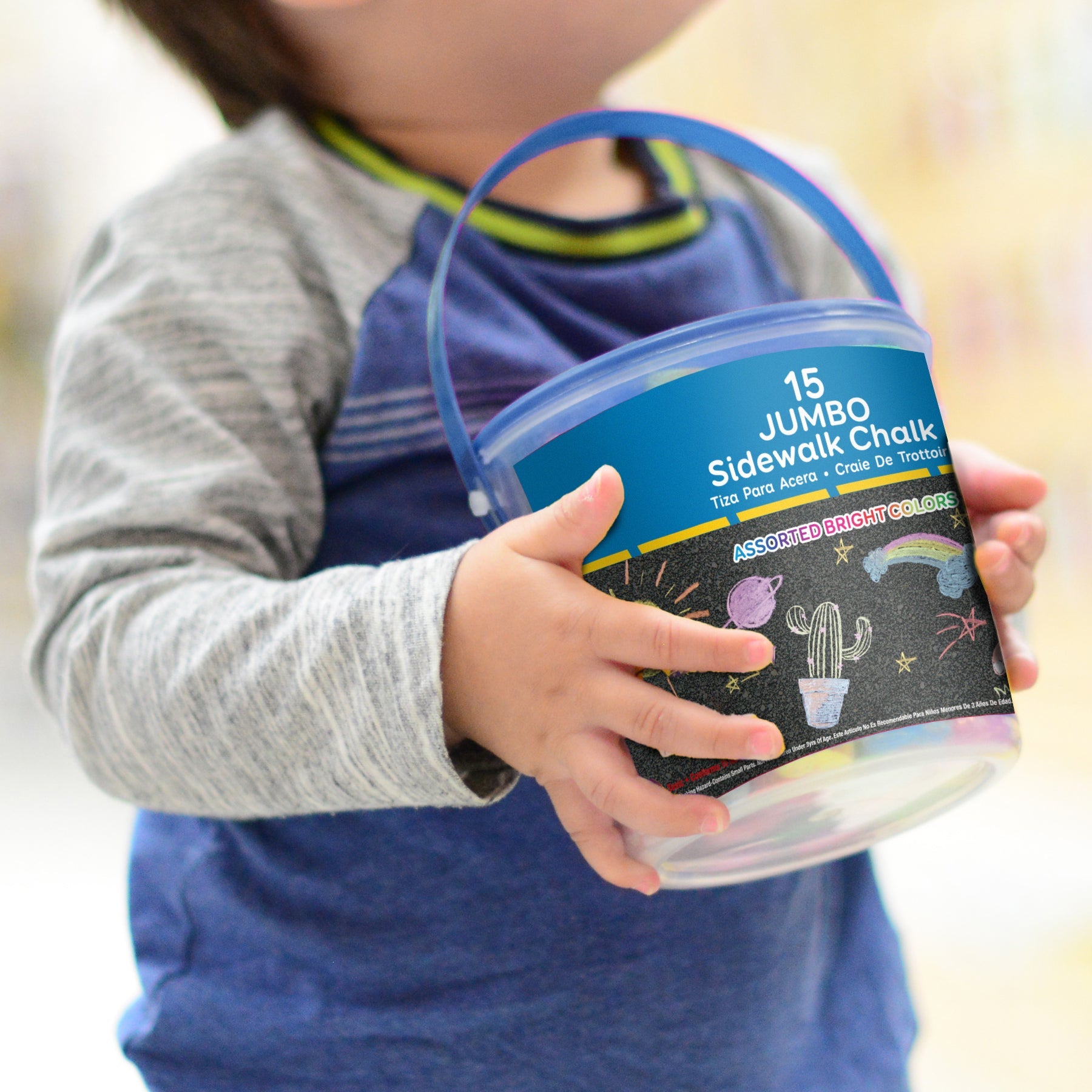 Jumbo Color Chalk (15/Bucket)