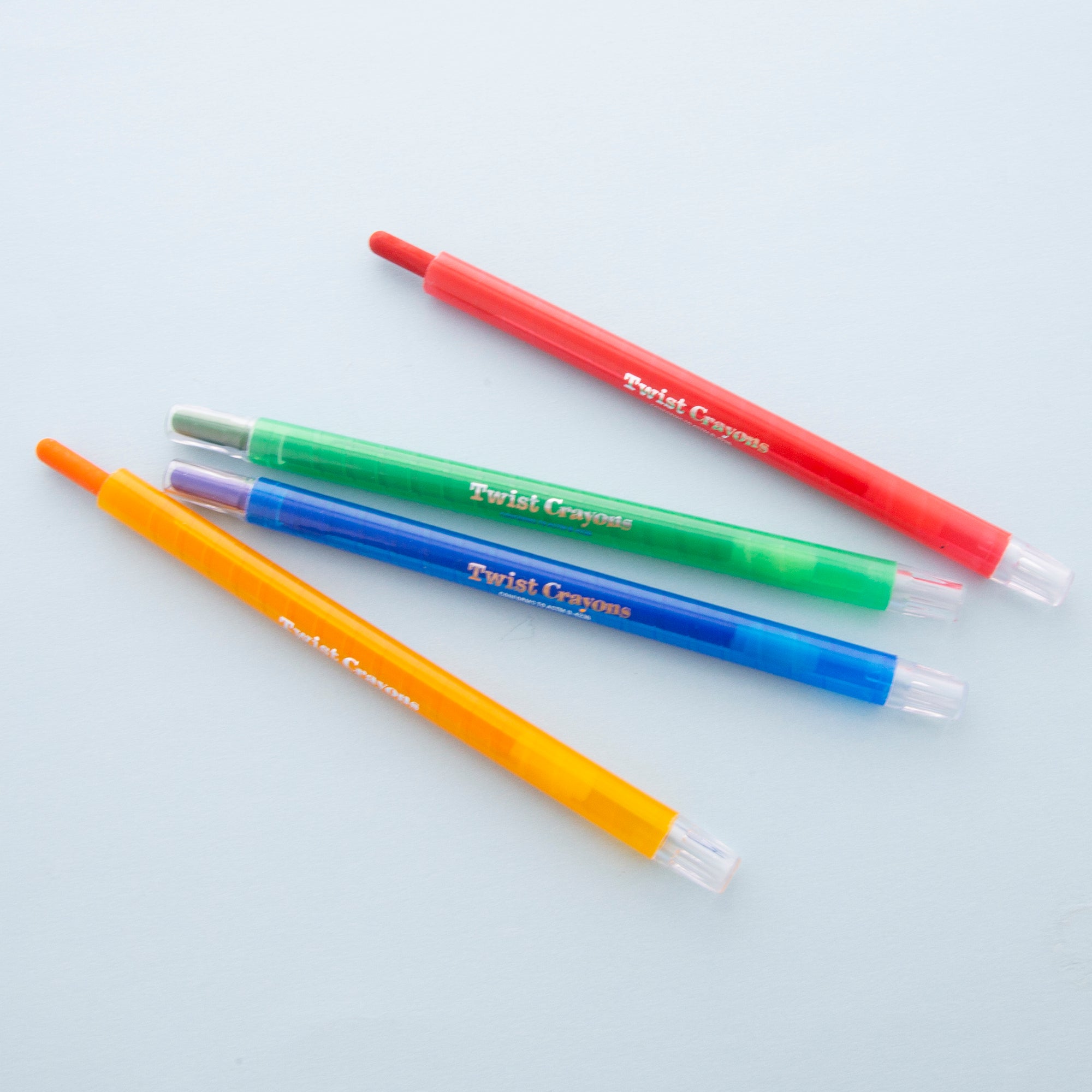 Twist-Up Propelling Crayons 8 Color